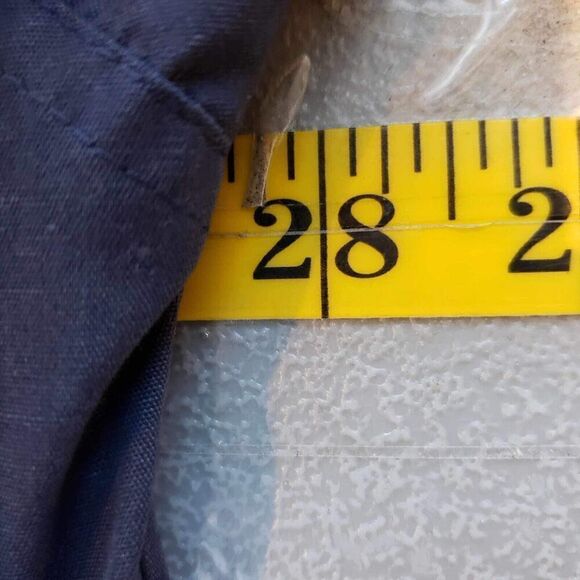 Vintage Woolrich Jacket L Large Blue Puffer Hooded Down Parka USA Button Zip - Picture 9 of 13